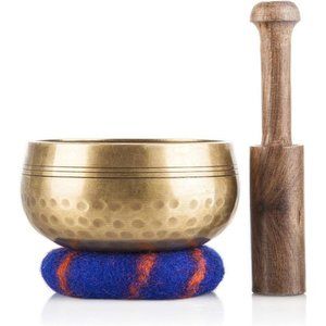 Tibetan Singing Bowl Set — Meditation Sound Bowl Handcrafted in Nepal for Yoga